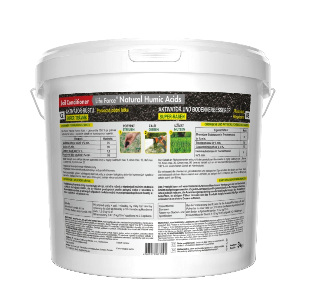 Natural Humic Acids pro super gazon_3 kg_______